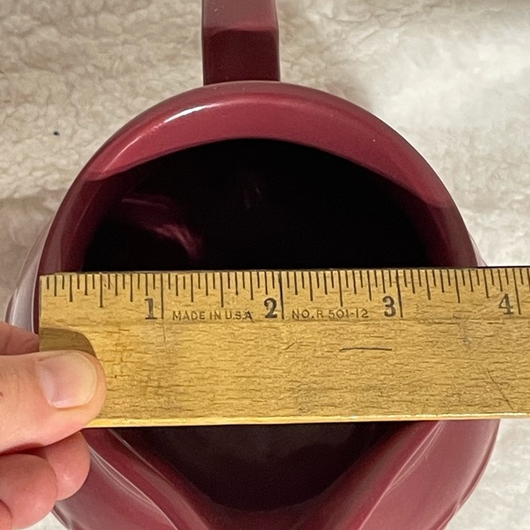 Longaberger 20 OZ Pitcher Paprika Woven Traditions - Picture 6 of 7